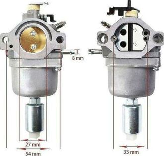 OEM Carburador De Repuesto Para Tractor Cortac&eacute;sped Briggs & Stratton 17.5 I/c Ohv