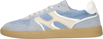 Notre-V Dames, Schoenen, Blauw, Maat: 38 EU Leer
