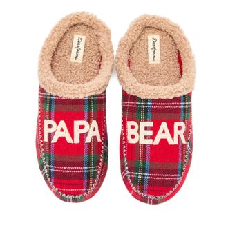 Dearfoams Mens Papa Bear Clog Slipper