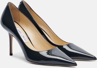 Jimmy Choo London Love 85 patent leather pumps