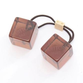 Louis Vuitton Pre-owned Accessories, female, Brown, Size: ONE SIZE Pre-owned Fabric Hair Accessory