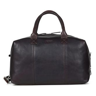 Howard London Weekend Bag Lennon - Heren - Weekendtassen - Bruin - ONE Size - Leer - Tassen
