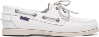 Sebago Witte Loafer Schoenen voor Vrouwen - Dames - Bootschoenen - Wit - 36 1/2 EU - Leer - Schoenen