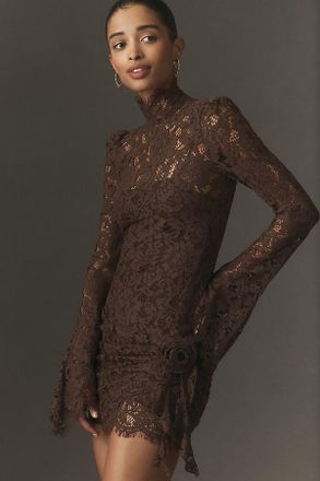 De La Vali Bodita Lace Mini Dress