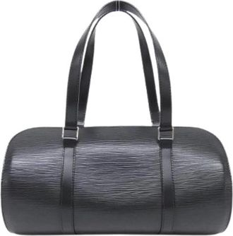 Louis Vuitton Pre-owned Handbags, female, Black, Size: ONE SIZE Pre-owned Leather Handbag