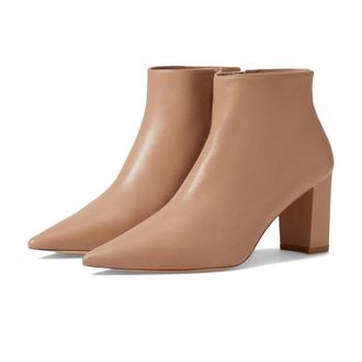 Stuart Weitzman Womens Stuart Weitzman Stuart Boots Beige Pointed Toe Bootie HTAT235