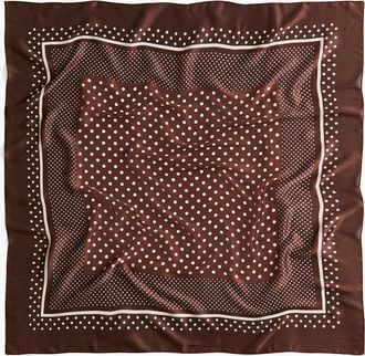 H&M Gemustertes Tuch - Brown