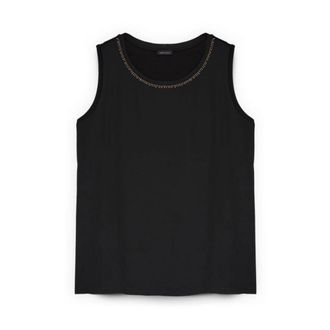 Fiorella Rubino Donna, Top, Nero, S, new