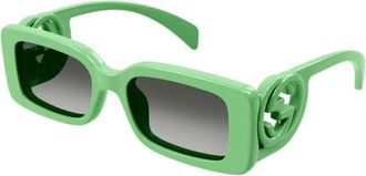 Gucci Authentieke Stijlvolle Brillen- Premium Kwaliteit! - unisex - Accessoires - Groen - Maat: 54 MM