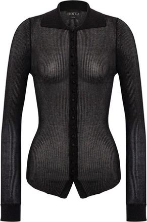 Dondup Slim Shirt - female - Dondup - Shirts - Black - S - Blouses & Shirts