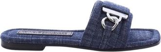 Kennel & Schmenger Holly Slider - Dames - Sandalen - Blauw - 37 EU - Schoenen