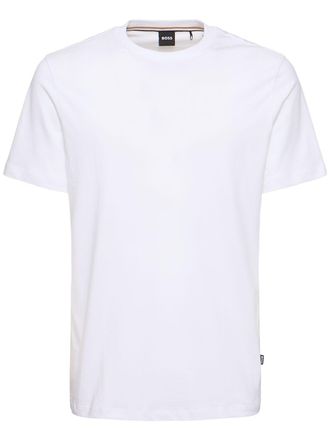 White HUGO BOSS Printed T-Shirts: Shop up to −67% | Stylight