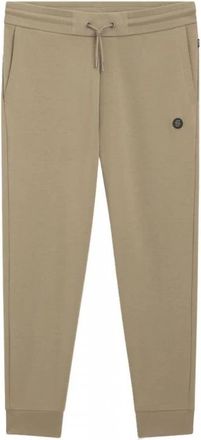 HUGO BOSS C-Locsin 01 Trainingsbroeken - Heren - Sweatpants - Beige - L - Katoen - Broeken