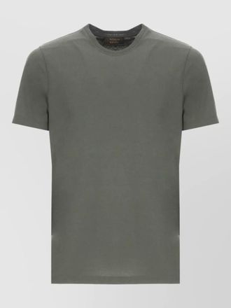 Zanone mens cotton crewneck t shirt short sleeves