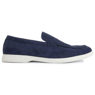 V.Gan Mens Cashew Vegan Suede Shoes - Blue - Size UK 11.5