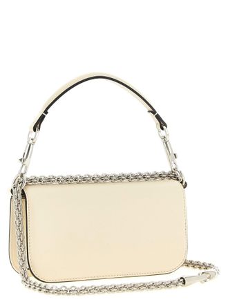 Valentino Garavani Loc&ograve; Shoulder Bag - Cream