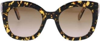 Emilio Pucci Pre-owned EP 97 Zonnebril - Dames - Vintage Accessoires - Bruin - ONE Size - Vintage