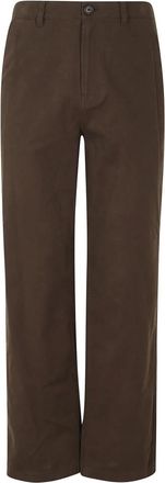 Dunst Straight Chino - Heren - Broeken - Bruin - Maat: L