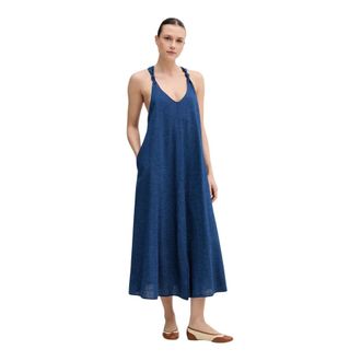 DKNY Dkny, Dames, Jurken, Blauw, Maat: XS Katoen