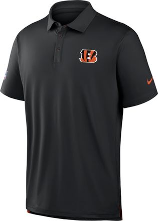 Nike Cincinnati Bengals Tour Nike Mens Dri-FIT NFL Polo in Black | 04PF51K9A-3N3