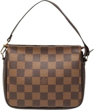 Louis Vuitton Pre-owned Mini Bags, female, Brown, Size: ONE SIZE Pre-owned Trousse Pochette