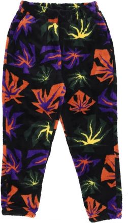 HUF Sherpa Plant Motif Print Broek - Heren - Slim Fit Broeken - Veelkleurig - L - Polyester - Broeken