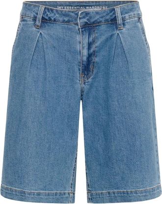 MY ESSENTIAL WARDROBE Denim Shorts - Dames - Denim shorts - Blauw - 2XS - Denim - Korte Broeken