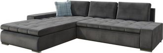 Mirjan24 Mobilier1 - Sof&aacute; Rinconero Comfivo 147, Kronos 022 + Senegal 818, Funci&oacute;n De Descanso, Almacenaje, 302x213x80cm, 0