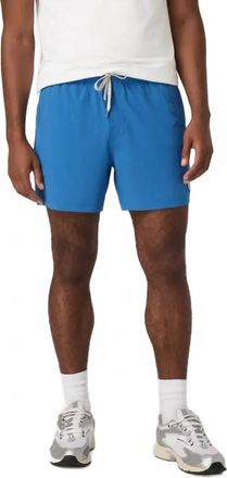 Vuori Clothing Kore Lined Short In Court Blue