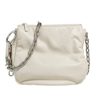 Burberry Crossbody Bags - Knight Puffy - white - Crossbody Bags for ladies