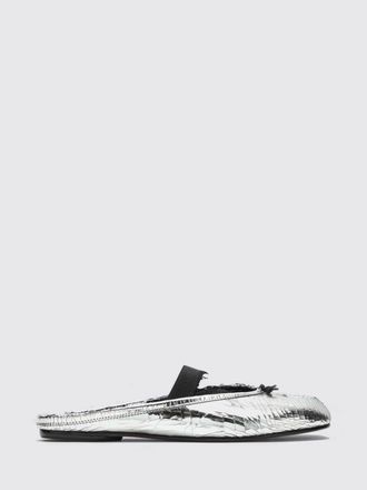 Maison Margiela Mules Tabi Maison Margiela in pelle laminata crackl&egrave;