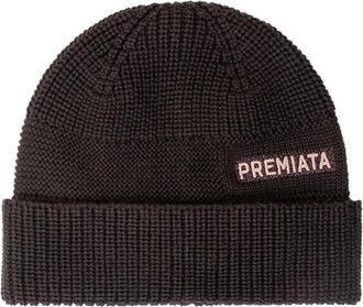 Premiata Halta 16 Beanie - Heren - Hoeden - Bruin - ONE Size - Wol - Accessoires
