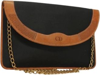 Dior Pre-owned Clutches, female, Black, Size: ONE SIZE Pre-owned Vintage Shoulder Bag