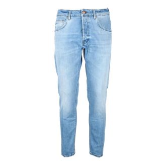 Don the Fuller Klassieke Stretch Jeans - Heren - Jeans - Blauw - Maat: W31 Katoen