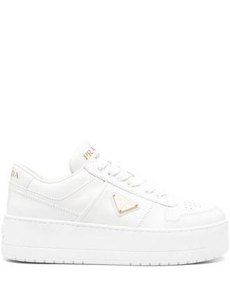 Prada Sneakers con applicazione - Bianco