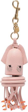 Anya Hindmarch Squid-shape Bead-embellished Keyring