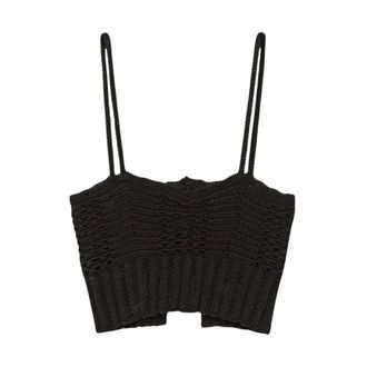 Forte_Forte Sleeveless Tops, female, Black, Size: S Sleeveless Tops