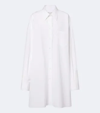 Maison Margiela Oversized cotton poplin shirt