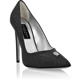 Philipp Plein Glitter Decollete Pumps Women in Black at Nordstrom, Size 39