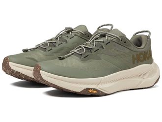 Hoka One One Transport GORE-TEX(r) Mens Shoes Slate/Oat Milk : 8.5 D - Medium, Textile