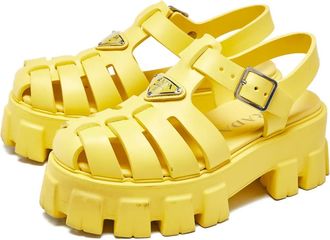 Prada Sandali Monolith - Giallo