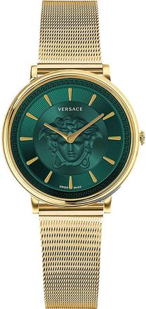 Versace Womens VE8102519 Ladies Watch - Gold - One Size