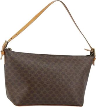 Celine Pre-owned Shoulder Bags, female, Brown, Size: ONE SIZE Pre-owned Vintage Shoulder Bag