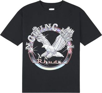 Rhude Hombre, Camisetas, Negro, Talla: XL