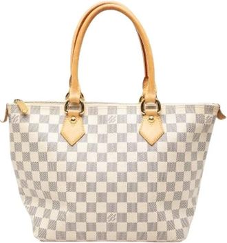 Louis Vuitton Pre-owned Handbags, female, White, Size: ONE SIZE Pre-owned Saleya PM