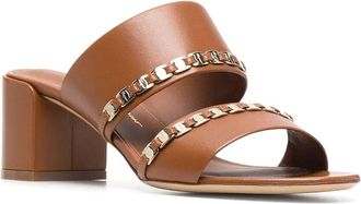 Ferragamo Vara Leather Sandal