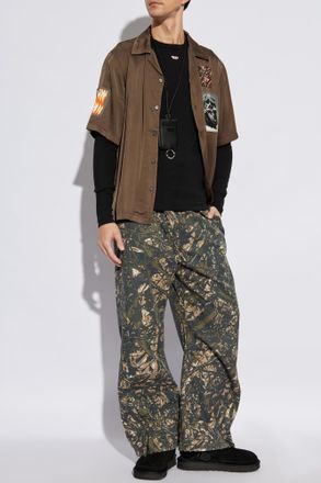 Diesel Shirt S-DAXHE, Mens, Brown