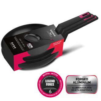 Taurus Best Moments Set Sartenes 18+22+26 - Set Sartenes Aluminio Forjado. 18+22+26 Cm. Mango Ergon&oacute;mico. Para Todos Los Fuegos. Recubrimiento Antiadherente.