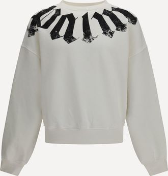 Palm Angels Big neck logo Sweatshirt Male S