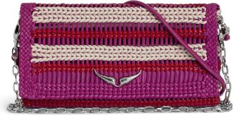 Zadig&Voltaire medium Rock Eternal clutch bag - women - Lambskin - One Size - Pink